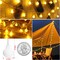 2-Pack Battery Operated LED Globe String Lights - 52FT, 120LEDs